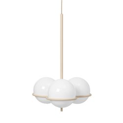 Ferm Living Era Lysekrone - Eggshell