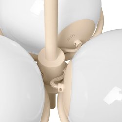 Ferm Living Era Lysekrone - Eggshell