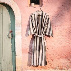 Ferm Living Field Robe Morgenk�be - Sand/Black