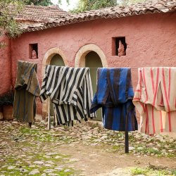 Ferm Living Field Robe Morgenk�be - Sand/Black