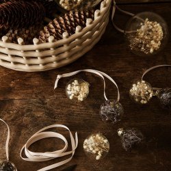 Ferm Living Flora Ornaments - Lilla 