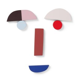 Ferm Living Frame Art Blocks - Multi