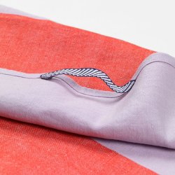 Ferm Living Hale Viskestykke - Rd/Lilla