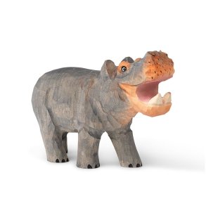 Ferm Living Hndskret Legetj - Flodhest