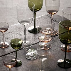 Ferm Living Host Hvidvinsglas - St af 2 stk. - Clear