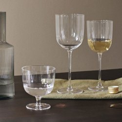 Ferm Living Host Rdvinsglas - St af 2 stk. - Clear