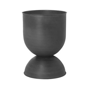 Ferm Living - Hourglass Urtepotte - Medium - Sort