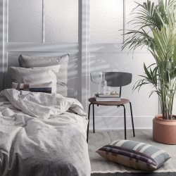 Ferm Living Hush Sengetj Milkyway Creme - 140x220cm / Pude 60x63 cm