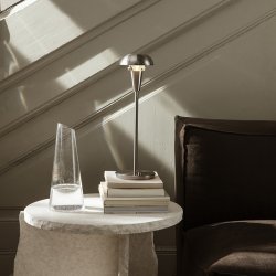 Ferm Living Mineral Sculptural Bord - Bianco Curia