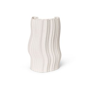 Ferm Living Moire Vase - Off-white