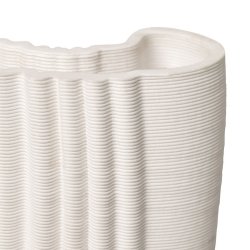 Ferm Living Moire Vase - Off-white