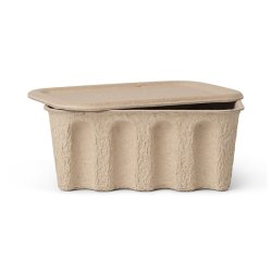 Ferm Living Paper Pulp Box Small 2 stk. Brown