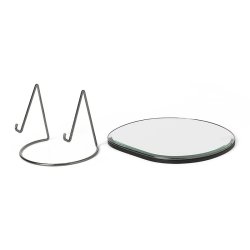 Ferm Living Pond Bordspejl - Mrk Krom