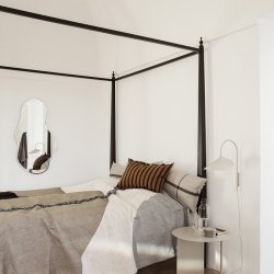 Ferm Living Pond Spejl - Large - Messing 