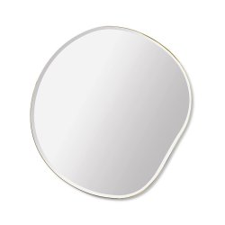 Ferm Living Pond Spejl - Small - Messing