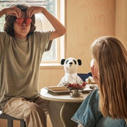 Ferm Living Slope Bord - Cashmere