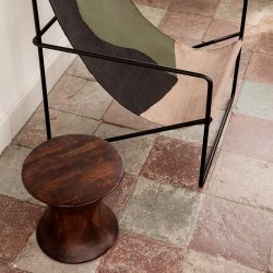 Ferm Living Spin Stool - Brun