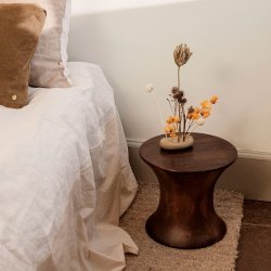 Ferm Living Spin Stool - Brun