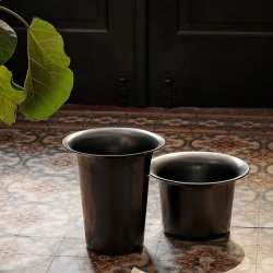 Ferm Living Spun Alu Krukke - Hj