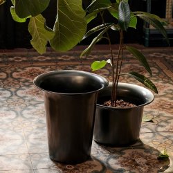 Ferm Living Spun Alu Krukke - Hj