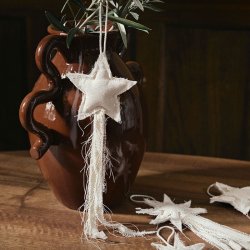 Ferm Living Vela Stjerne Ornamenter - 4 stk.