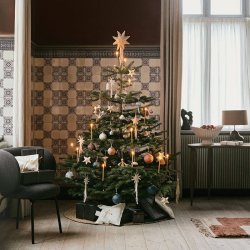 Ferm Living Vela Stjerne Ornamenter - 4 stk.