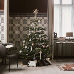 Ferm Living Vela Stjerne Ornamenter - 4 stk.