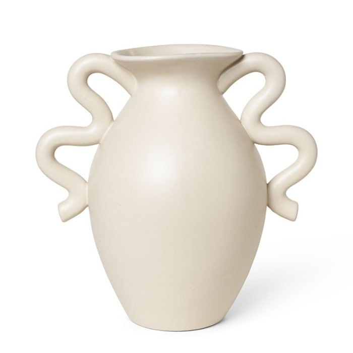 Ferm Living Verso Vase - Cream