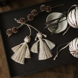 Ferm Living Wing Angels - Engle i Jute