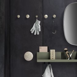 MUUTO The Dots Metal - Sort Stl Large