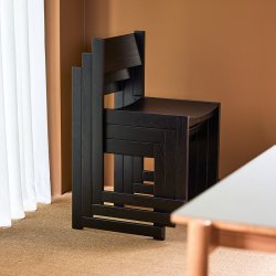 H�bsch Forma Spisestol Sort