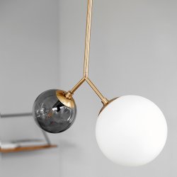 House Doctor Twice Loftlampe - Messing