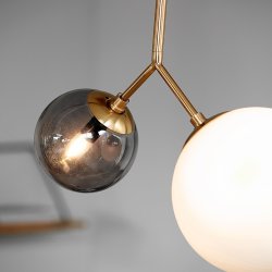 House Doctor Twice Loftlampe - Messing