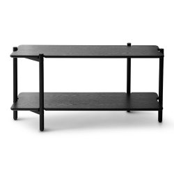 Gejst Invi Reolsystem Sort Modul 1 - Base p Gulvet