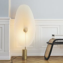 Gejst LIRIS Gulvlampe Messingfinish