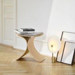 Gejst LUNO Skammel Eg/Beige Tekstil