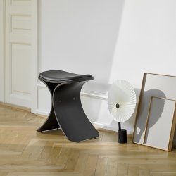 Gejst LUNO Skammel Sort Eg/Sort Lder