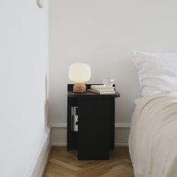 Gejst MEEMO Brbar Bordlampe Gyldenrd Marmor