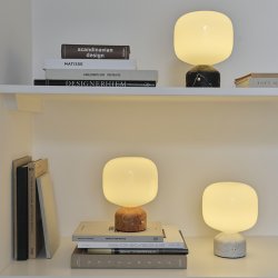 Gejst MEEMO Brbar Bordlampe Hvid Marmor