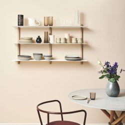 Gejst NIVO D Large Hylde - Hvid/Eg