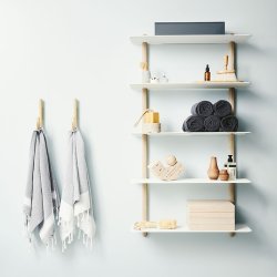 Gejst NIVO E Large Hylde - Hvid/Eg