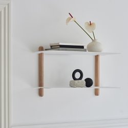 Gejst NIVO F Large Hylde - Hvid/Eg