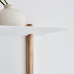 Gejst NIVO F Large Hylde - Hvid/Eg