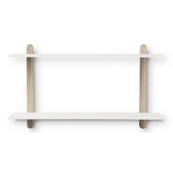 Gejst NIVO F Large Hylde - Hvid/Eg