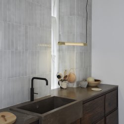 Gejst RADENT Pendel Kort Messingbelagt