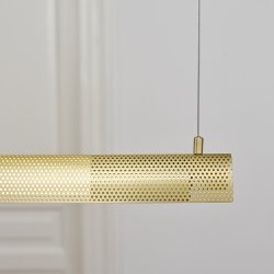 Gejst RADENT Pendel Lang Messingbelagt