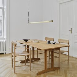 Gejst RADENT Pendel Lang Messingbelagt