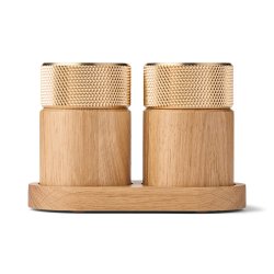 Gejst SINA Salt- og Peberkvrn Eg/Messing