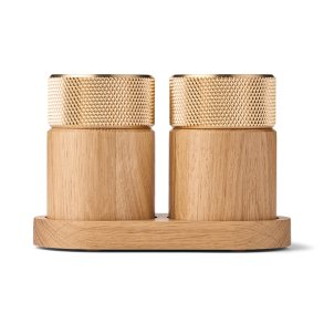 Gejst SINA Salt- og Peberkvrn Eg/Messing