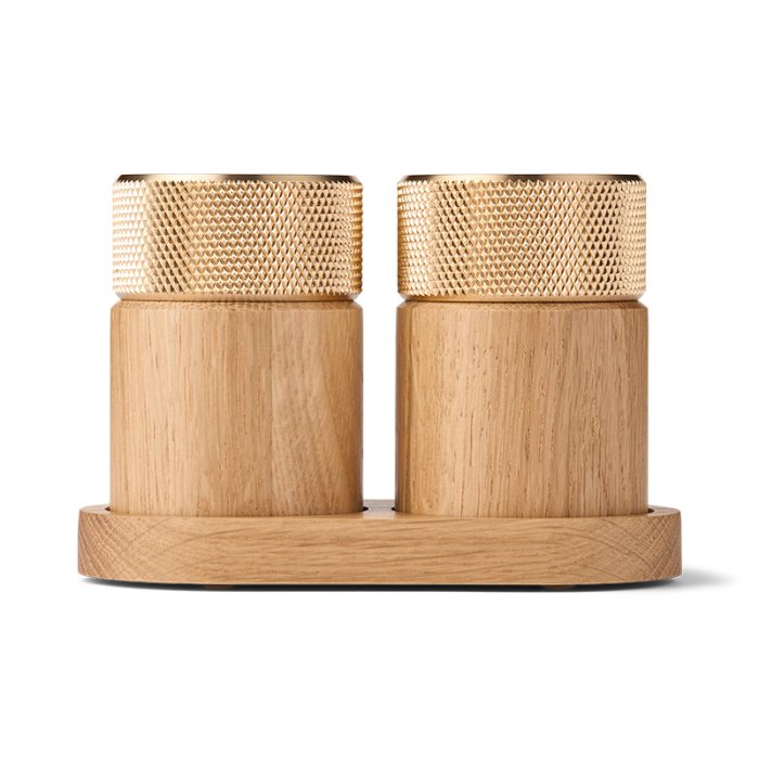 Gejst SINA Salt- og Peberkvrn Eg/Messing